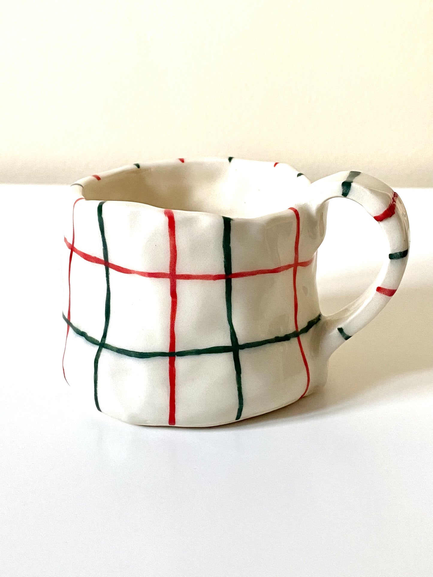 plaid holiday | mug
