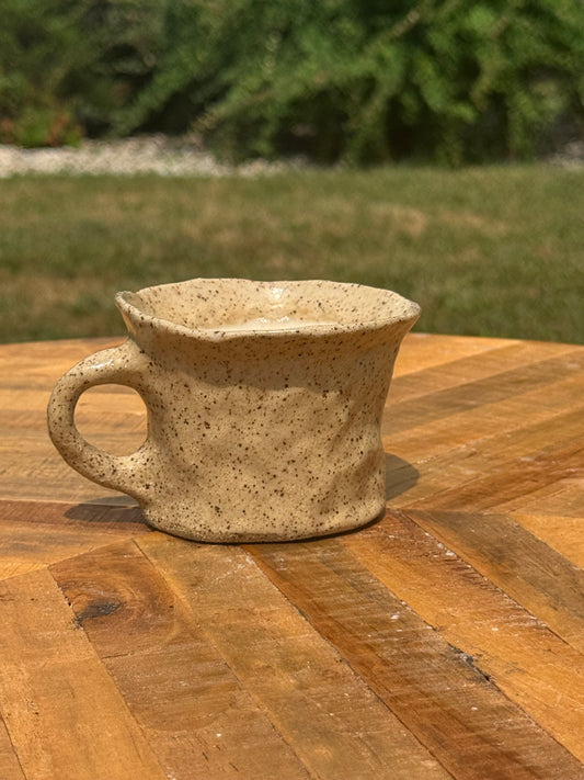 wonky rustic speckled | mug