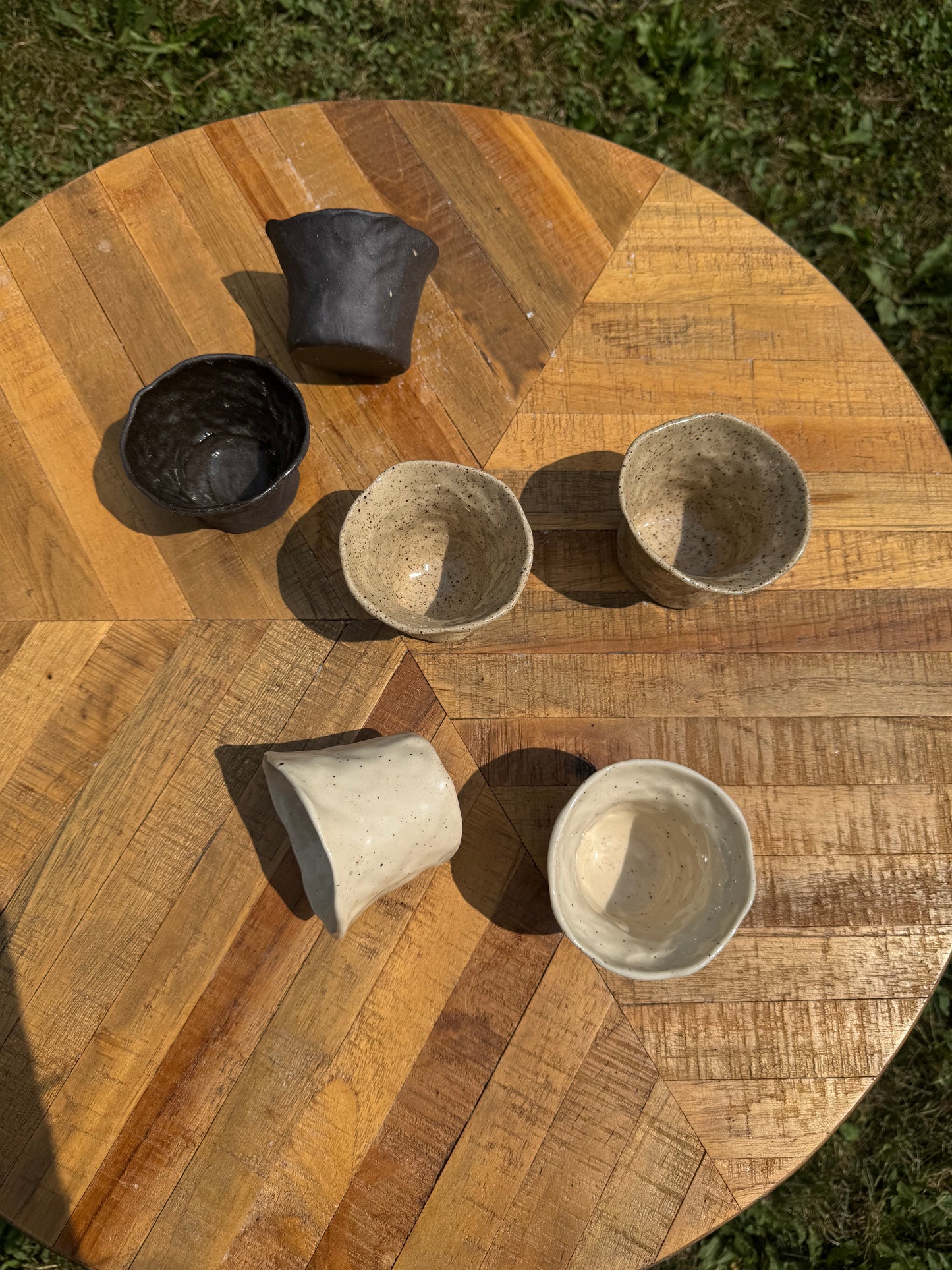 wonky espresso cup set