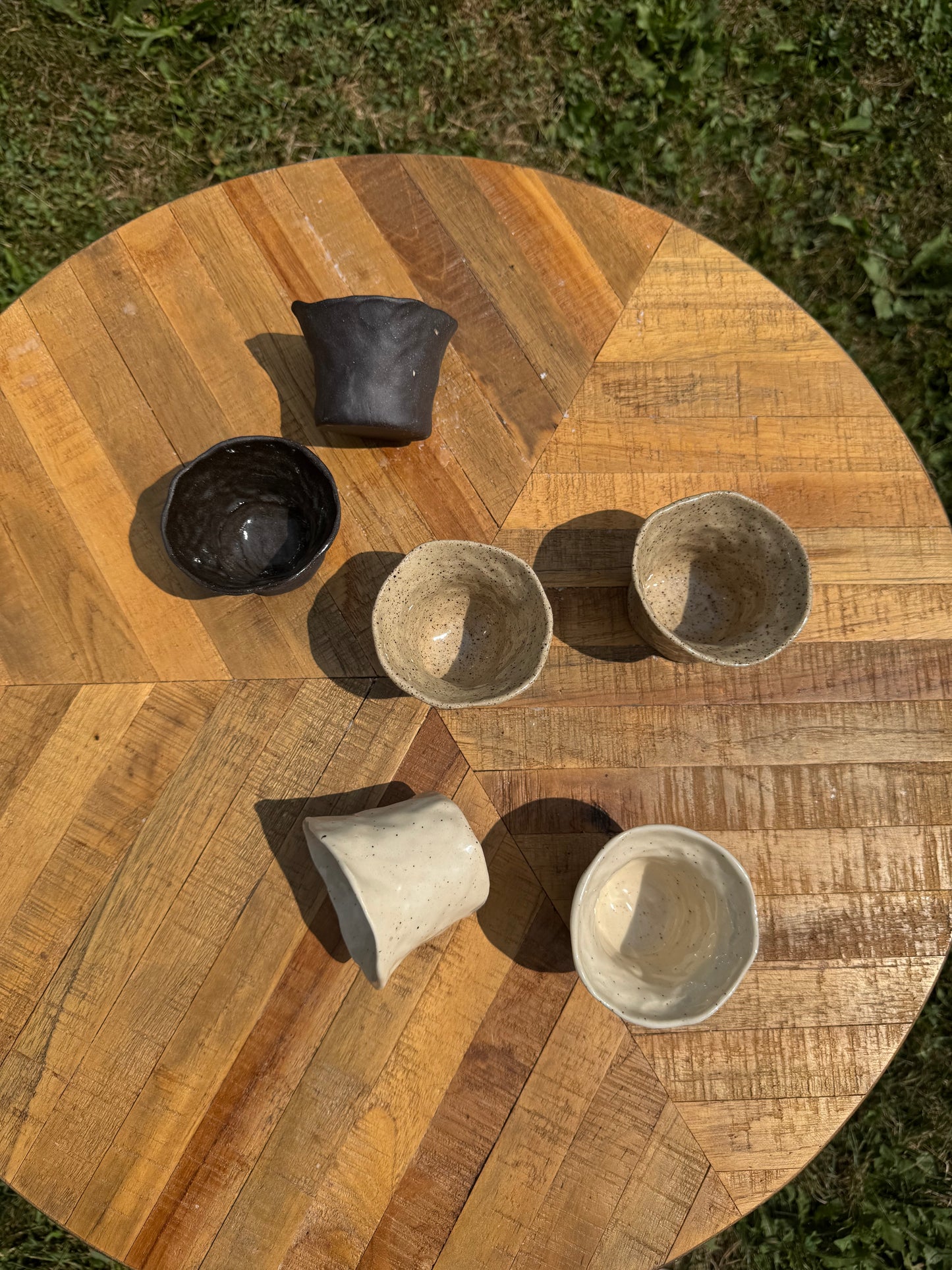 wonky espresso cup set