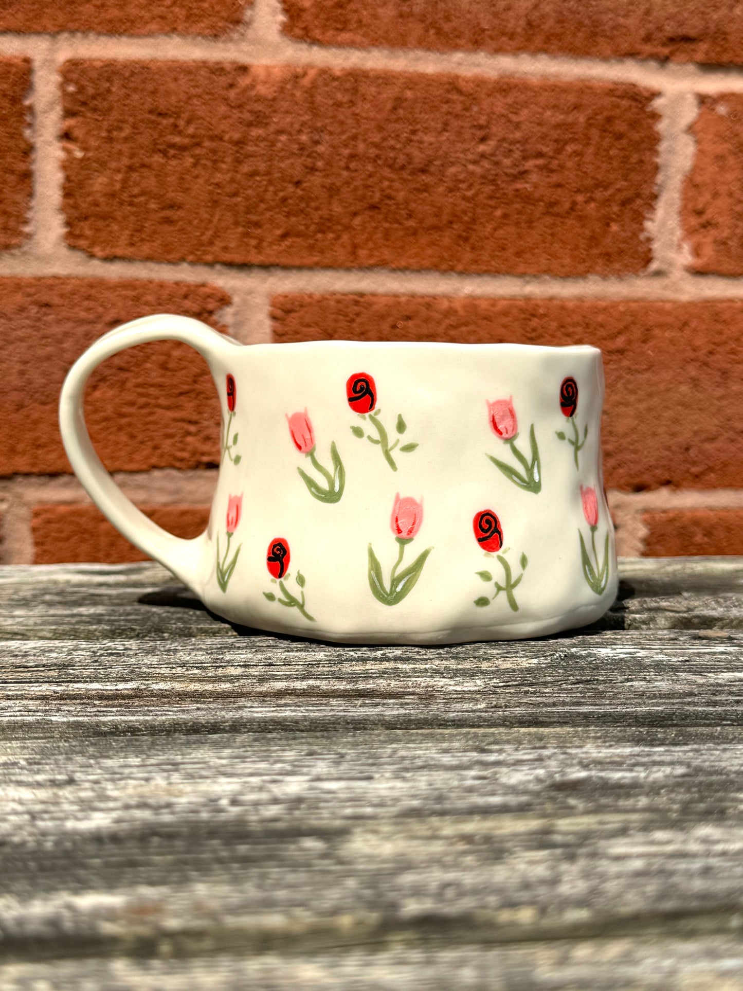 wild rose & tulip | mug