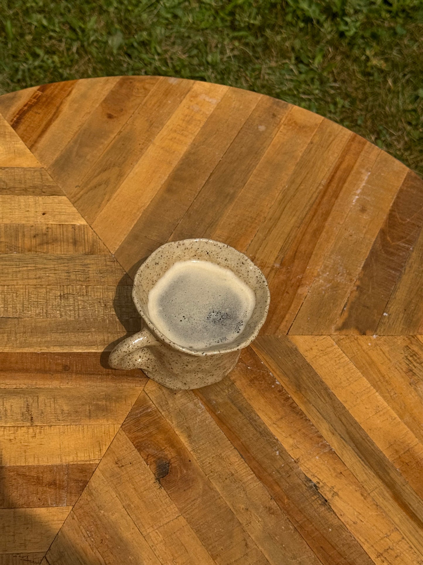 wonky rustic speckled | mug