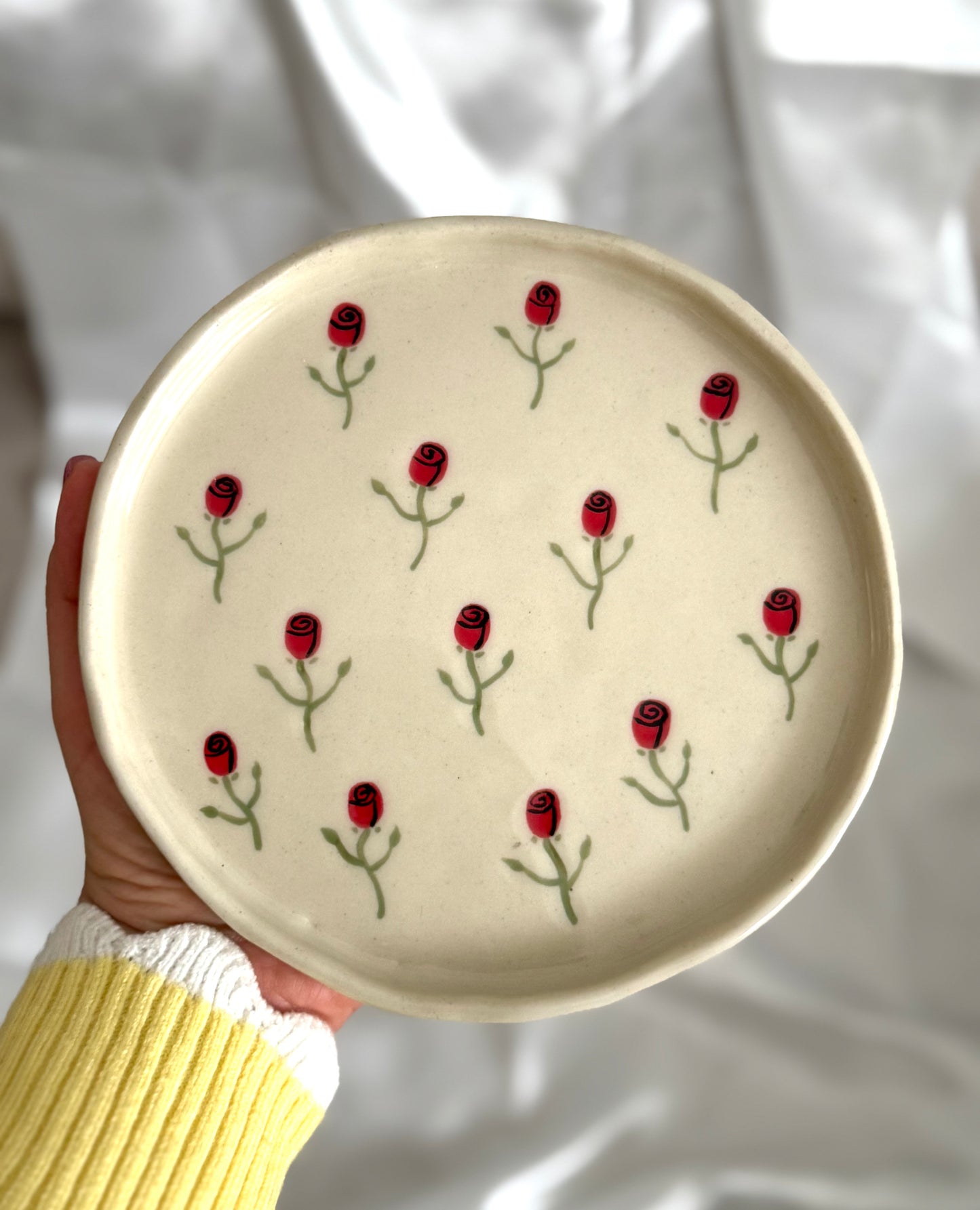 enchanted rose | side plate