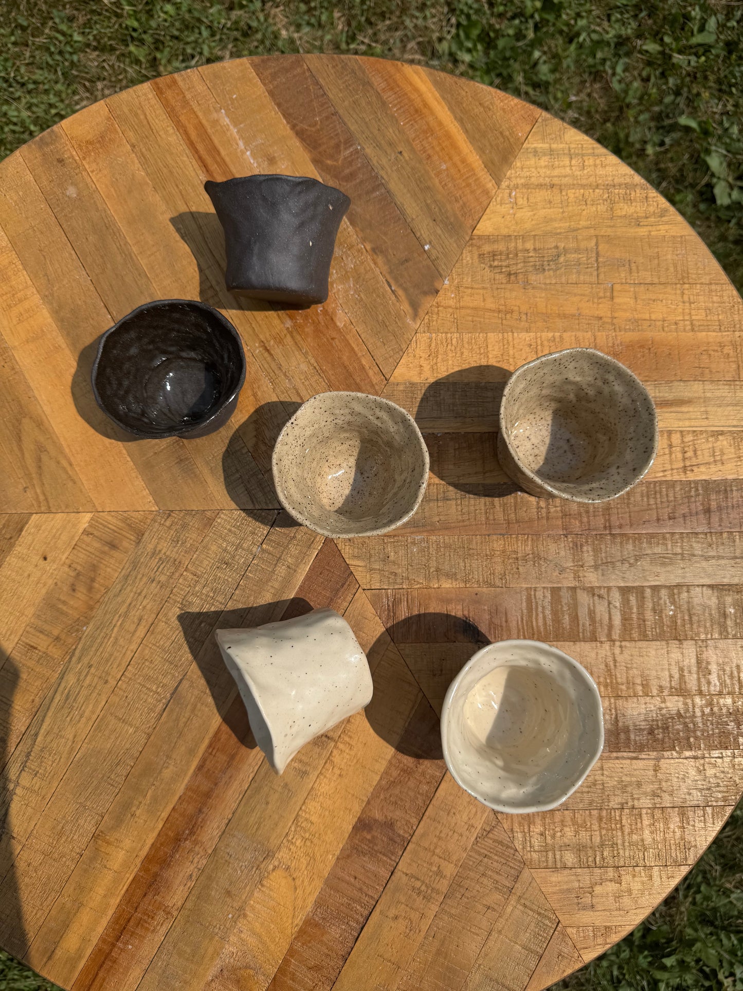 wonky espresso cup set