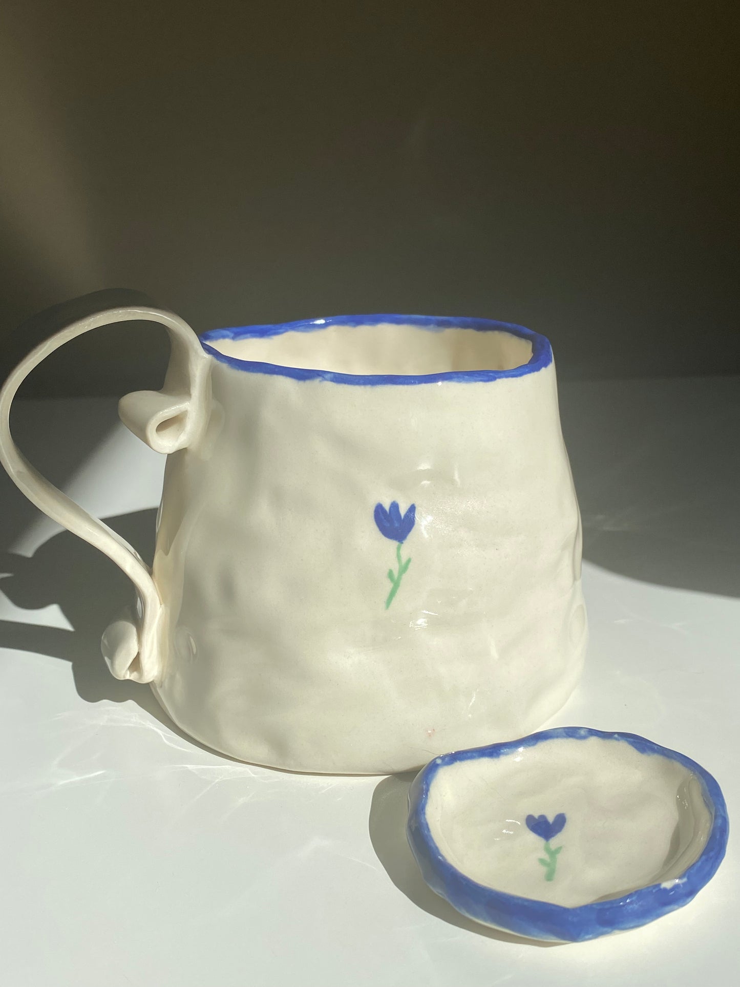 blue fleur | mug